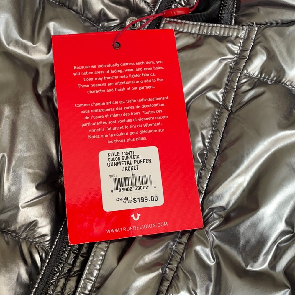 True Religion Bubble Coat